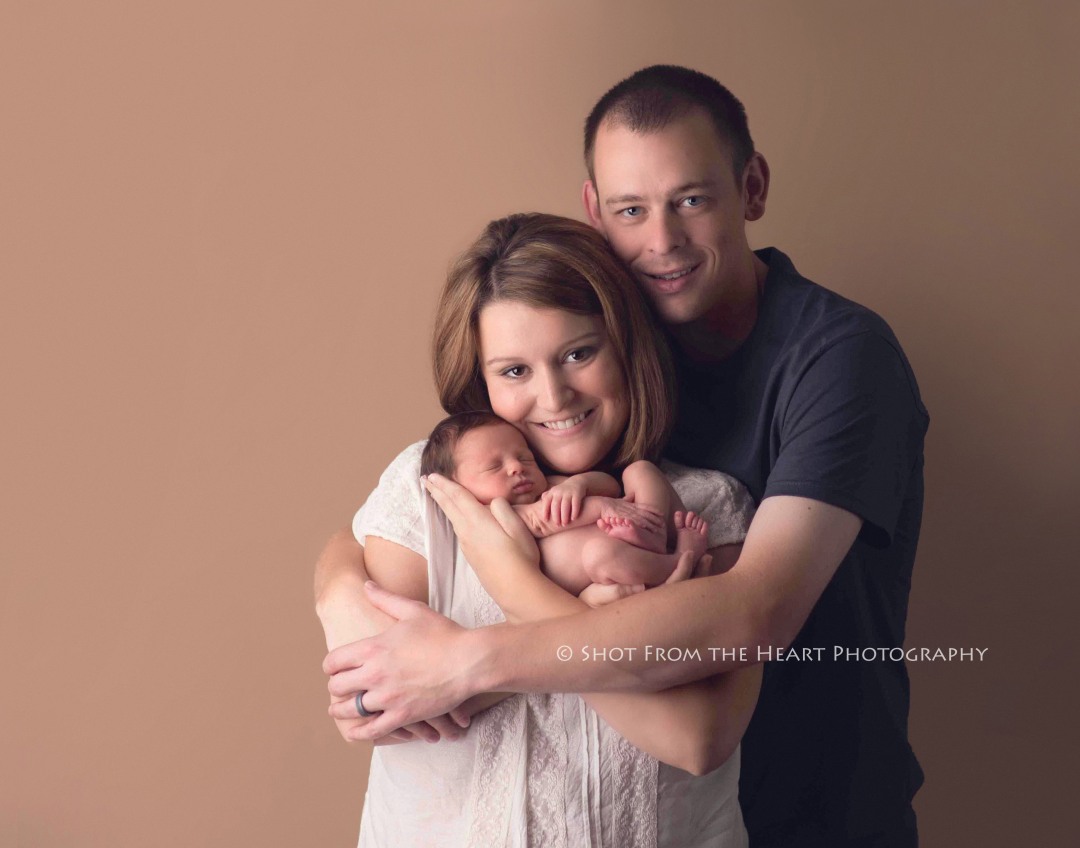 From "couple" to "family". Atlanta newborn photographer.